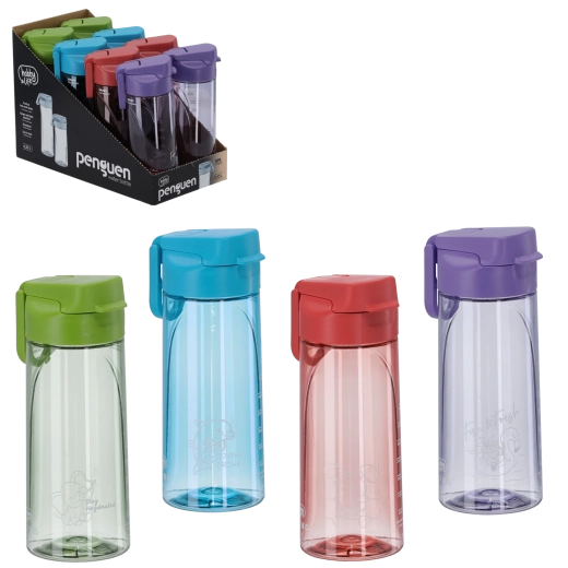 Steklenica za pitje 550 ml z zložljivim pokrovčkom – 1 kos