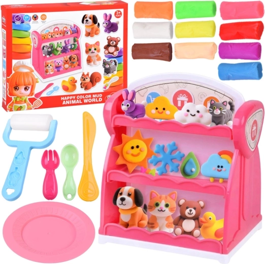 Modelin trgovinica – velika kompletna set 10 barv z dodatki