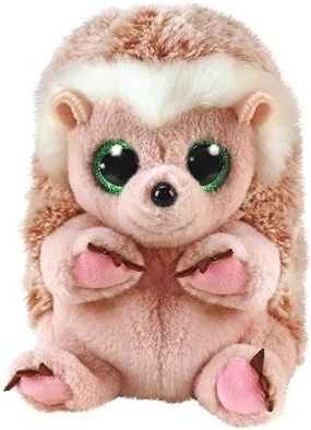 Plišasti ježek TY Bumper rožnat 15 cm