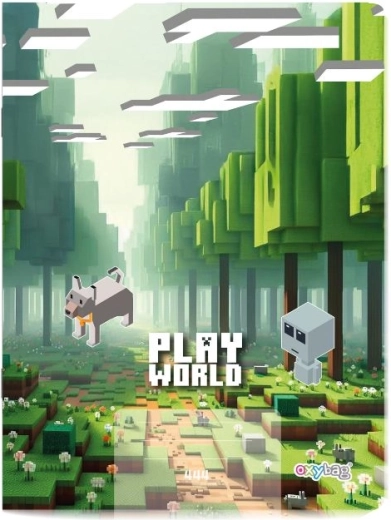 Zvezek A4 črtni Playworld Landscape 40 listov