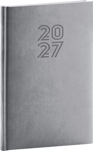 Notique tedenski planer Aprint 2027 siv 15 × 21 cm