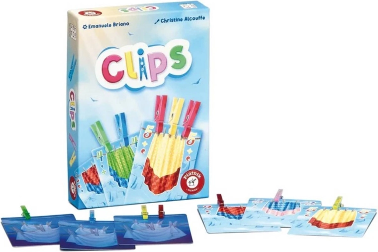 Piatnik Clips družabna kooperativna deduktivna igra