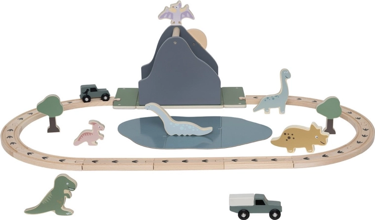 Jabadabado lesena železniška proga Dino