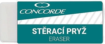 Bela pisarniška radirka CONCORDE