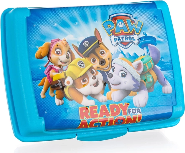 Škatla za malico PATROLA s zapiranjem na zaponko 17 × 13 × 6,5 cm