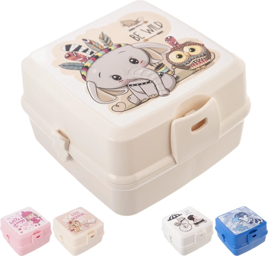 Orion Hobby škatla za malico s predelki 15 × 15 × 9 cm (mešane barve)