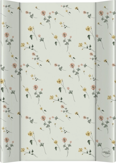 Ceba Baby mehka previjalna podloga za komodo Basic floral breeze 50 × 70 cm