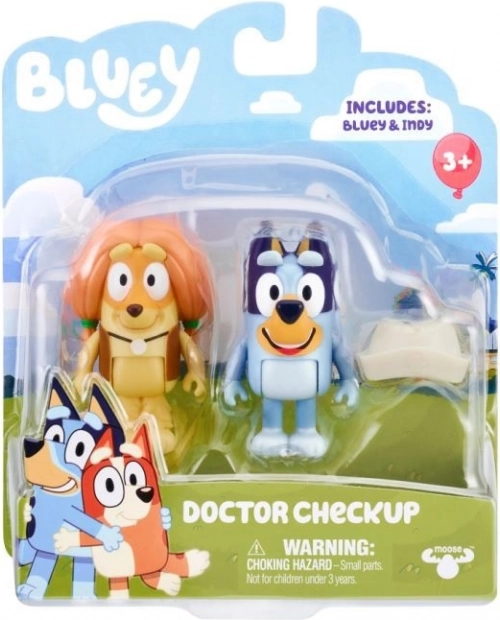 Set figuric Bluey Zdravniški pregled