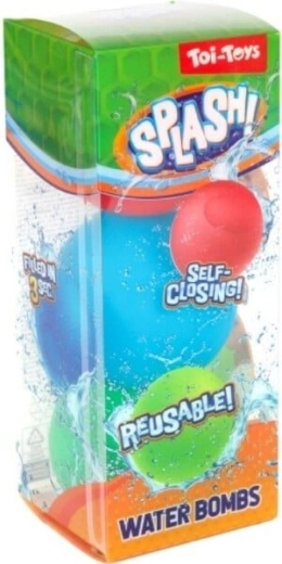 Water Balloons with Self-Sealing Closure