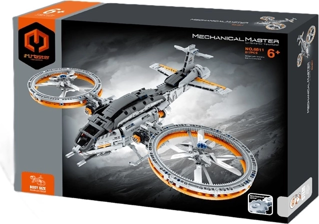 IM.Master Star Fighter Aircraft – 817-piece building set