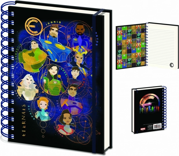 Zvezek A5 z vezavo Eternals