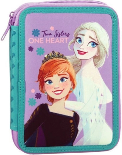 Dvoprestni šolski peresnik Frozen Elsa in Ana, popolnoma opremljen
