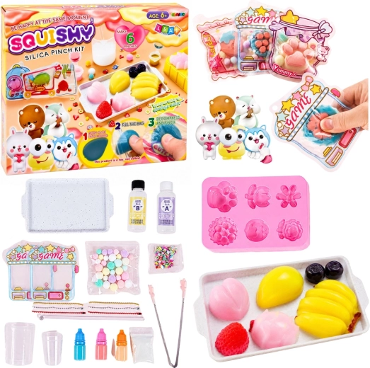 Ustvarjalni komplet za izdelavo DIY squishy sadja