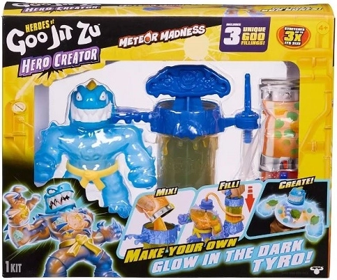 Heroes of Goo Jit Zu Hero Creator Tyro, ki sveti v temi