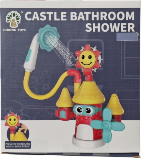 Kopalna igrača za malčke s prho – grad