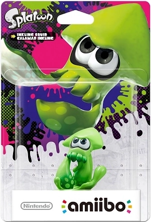 Amiibo figurica Splatoon Squid (Inkling Squid) – zelena