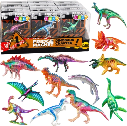 Figura dinozavra z magnetom za hladilnik – mešanica vrst