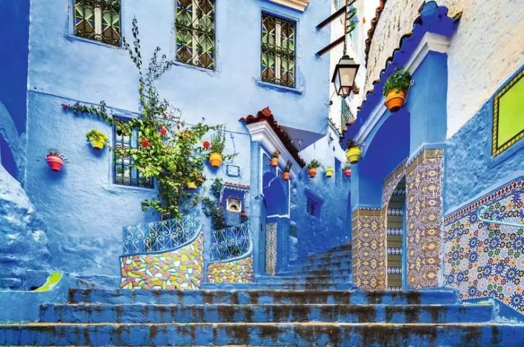 Sestavljanka RAVENSBURGER Pisano Maroko 3000 kosov