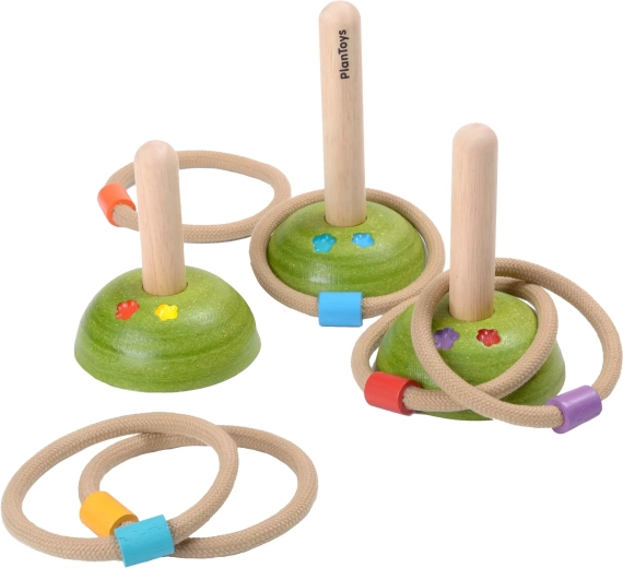 PlanToys metanje obročev – travnik