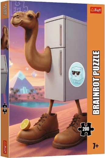 Puzzle BrainRots Hladilni kamel 200 kosov