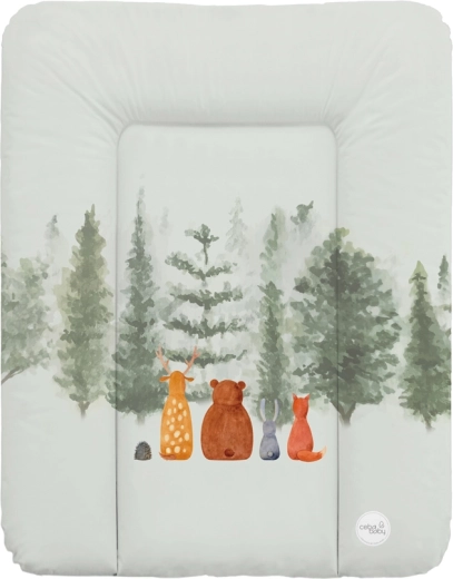 Ceba Baby mehka previjalna podloga za komodo 50 × 70 cm basic forest companions