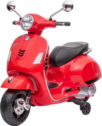 Children's electric motorcycle Vespa GTS Buddy Toys, red