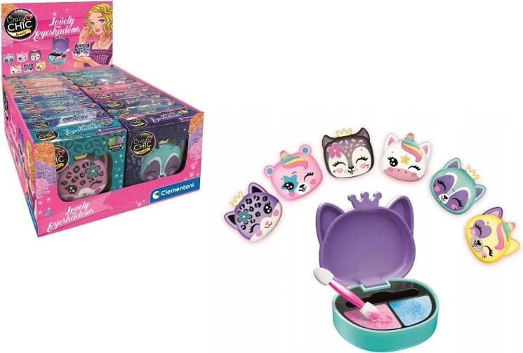 Crazy Chic – paleta senčil za oči Lovely