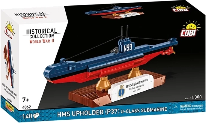 Cobi Historical Collection WWII podmornica Royal Navy HMS Upholder (P37) 1:300