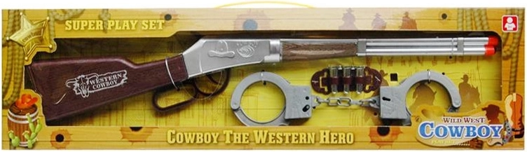 Otroška puška z zvokom in lisicami