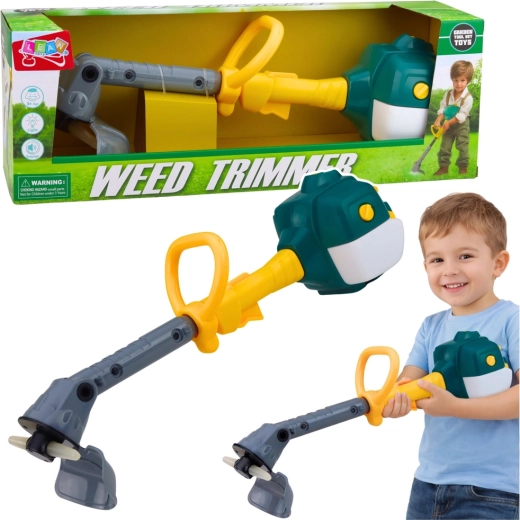 Otroški vrtni trimer s svetlobnimi in zvočnimi učinki