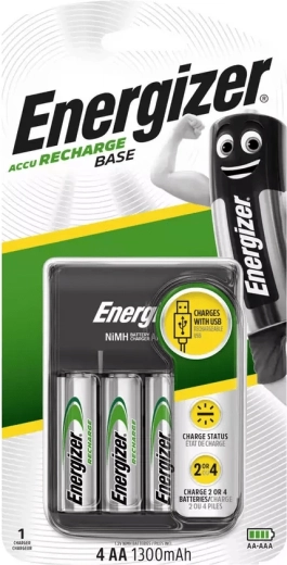 Energizer USB polnilnik baterij z AA akumulatorji