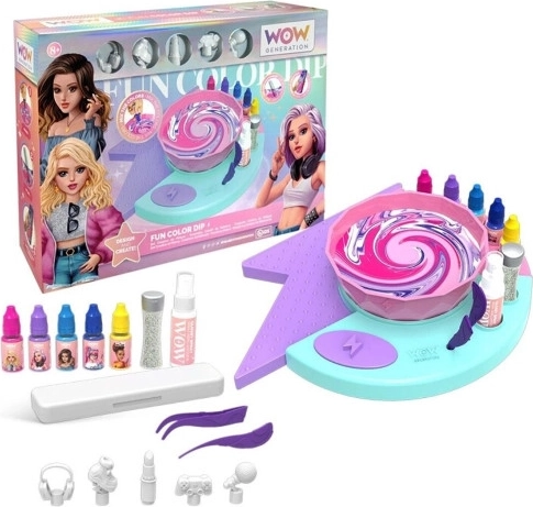 Kids Euroswan WoW Generation Hydro Dip Studio – kreativni komplet z dodatki
