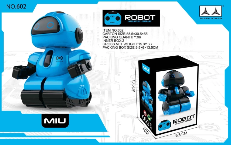 Daljinsko vodeni robot Small Q, moder