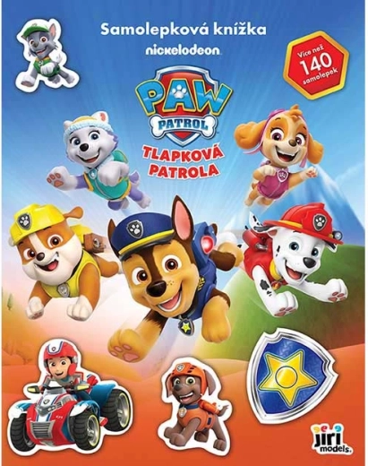 Knjiga z nalepkami Paw Patrol (Tačke na patrulji)