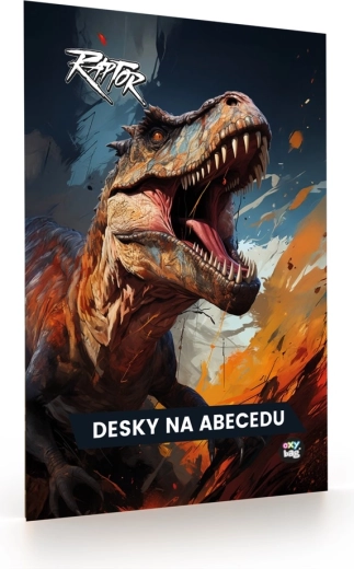 Mape za črke ABC Dino A4