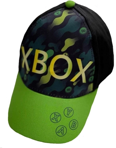 Črna kapa s šiltom Xbox
