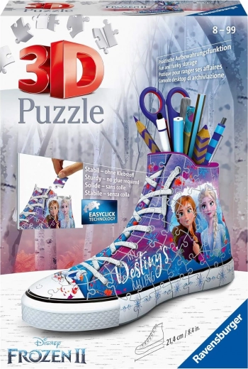 ravensburger 3d puzzle superga Ledeno kraljestvo 2 – stojalo za svinčnike, 112 koščkov