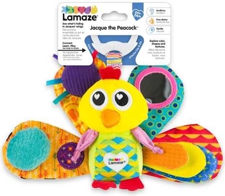 Lamaze pav Emil igrača za otroke