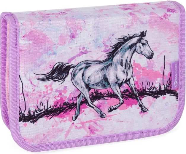 Bagmaster school pencil case Dovi 24 A – horse
