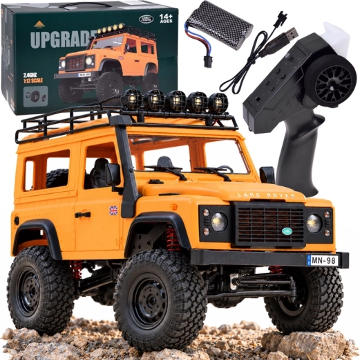 Daljinsko vodeni model Land Rover Defender 90 4x4 v merilu 1:12