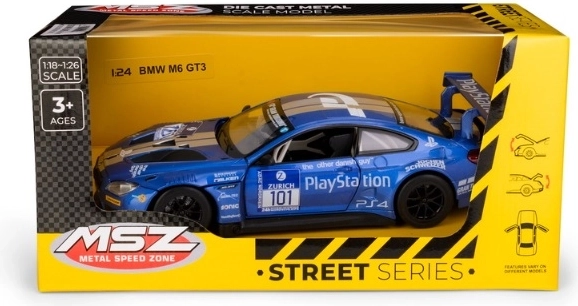 Model avtomobila BMW M6 GT3 v merilu 1:24