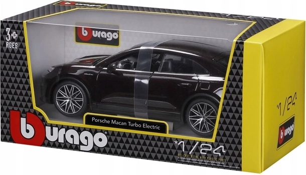 Bburago model avtomobila Porsche Macan Turbo Electric 1:24