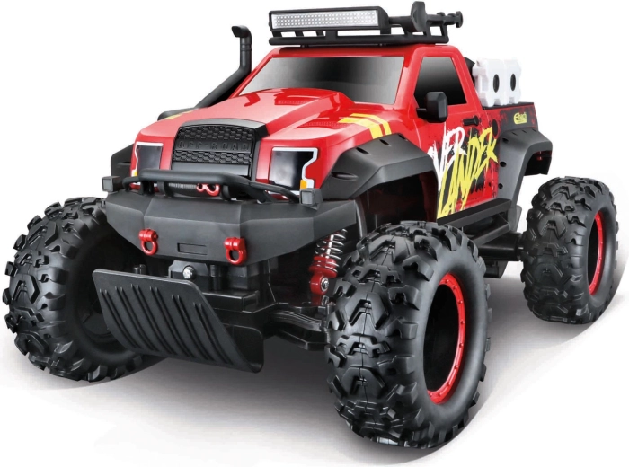 Maisto RC Overlander rdeč daljinsko voden terenski model