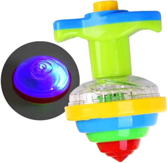 Light-up spinning top (disc) - 1 piece