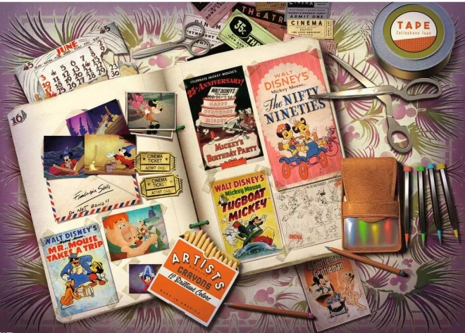 Ravensburger sestavljanka Disney Mickey – 1000 kosov