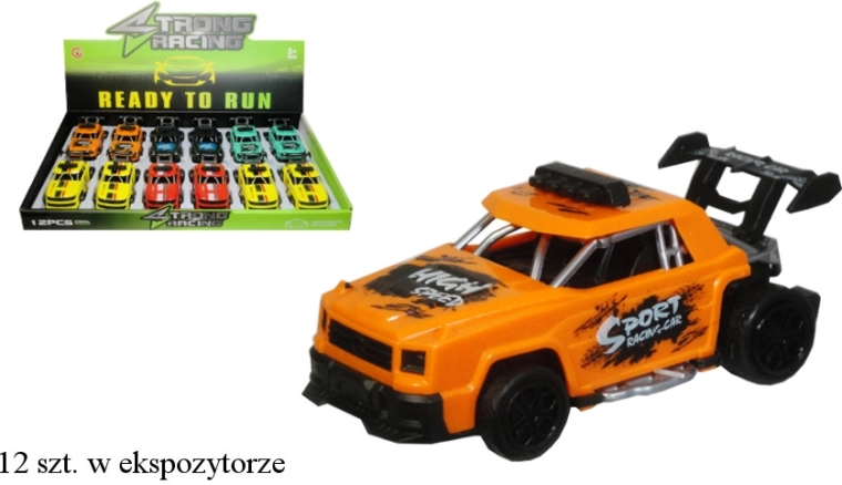 Športni avto s trenjskim pogonom