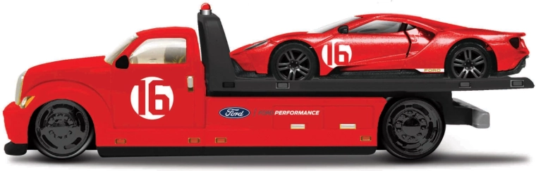 Maisto Elite Transport 2022 Ford GT Heritage Edition rdeč 1:64