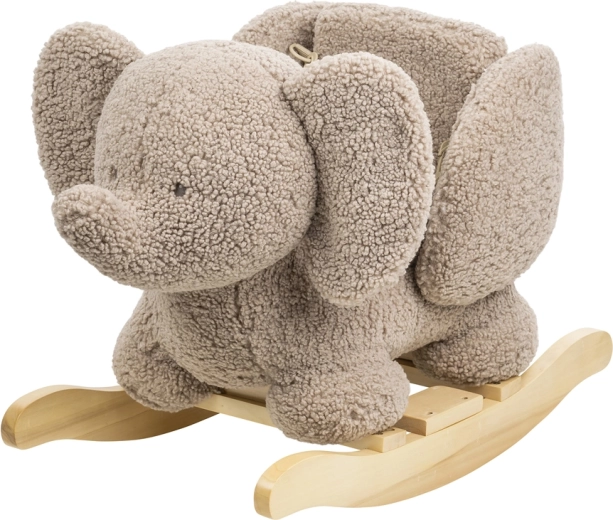 Nattou plush rocking toy Teddy – rhinoceros taupe (10–36 months)