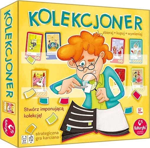 Kolekcjoner – strateška namizna igra o zbiranju poštnih znamk