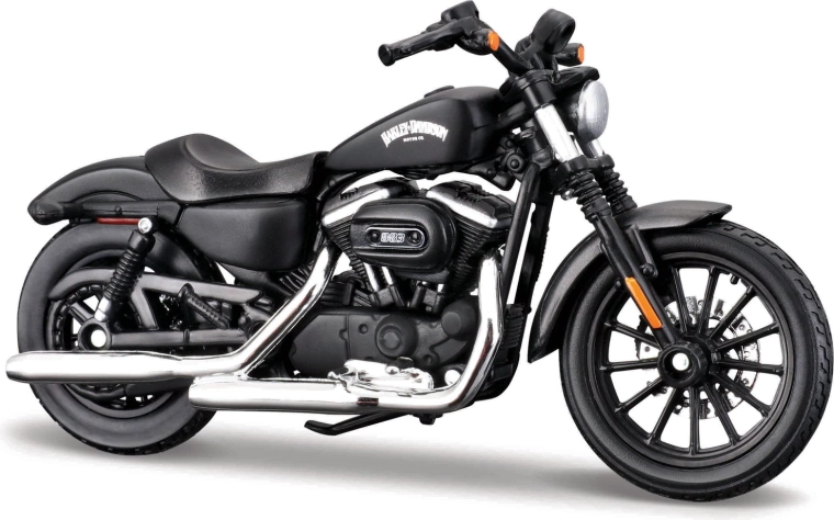 Maisto Harley-Davidson 2014 Sportster Iron 883 mat črna 1:18